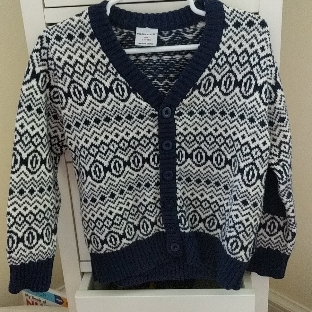 Cardigan, size 3-4, Polarn O. Pyret